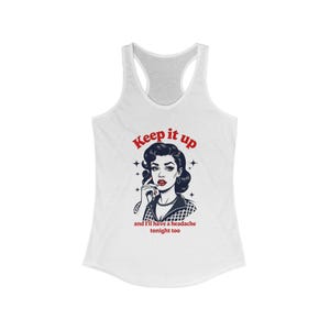 Funny Women's Racerback Tank