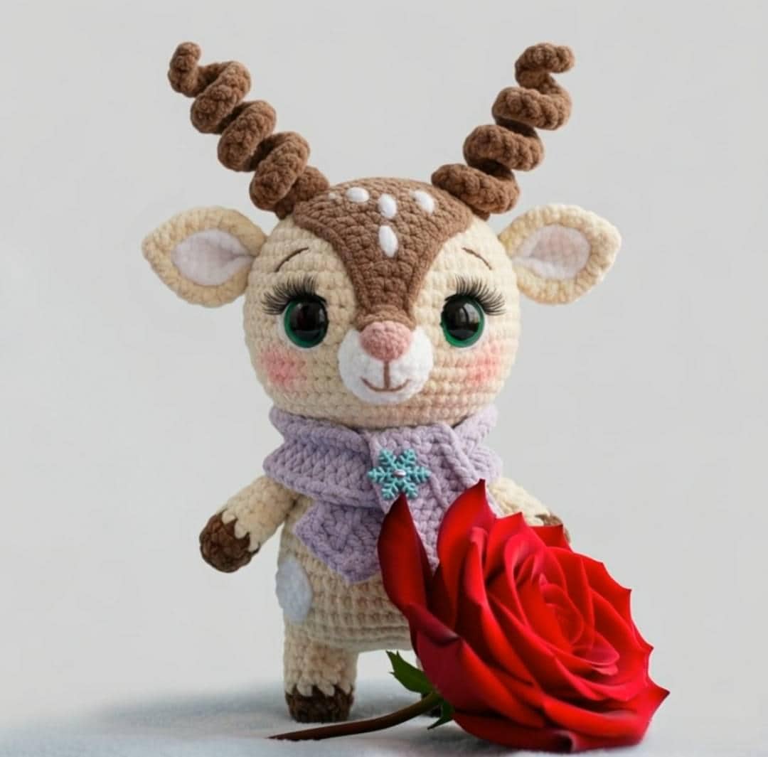 30 Deer Crochet Patterns for Woodland, Holiday, and Amigurumi Projects 19 Whimsical Autumn Deer
