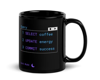 SQL-motivatiemok - donkere modus