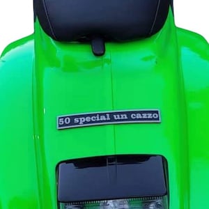 vespa piaggio rear plate personalized - vespa emblem badge custom label rear