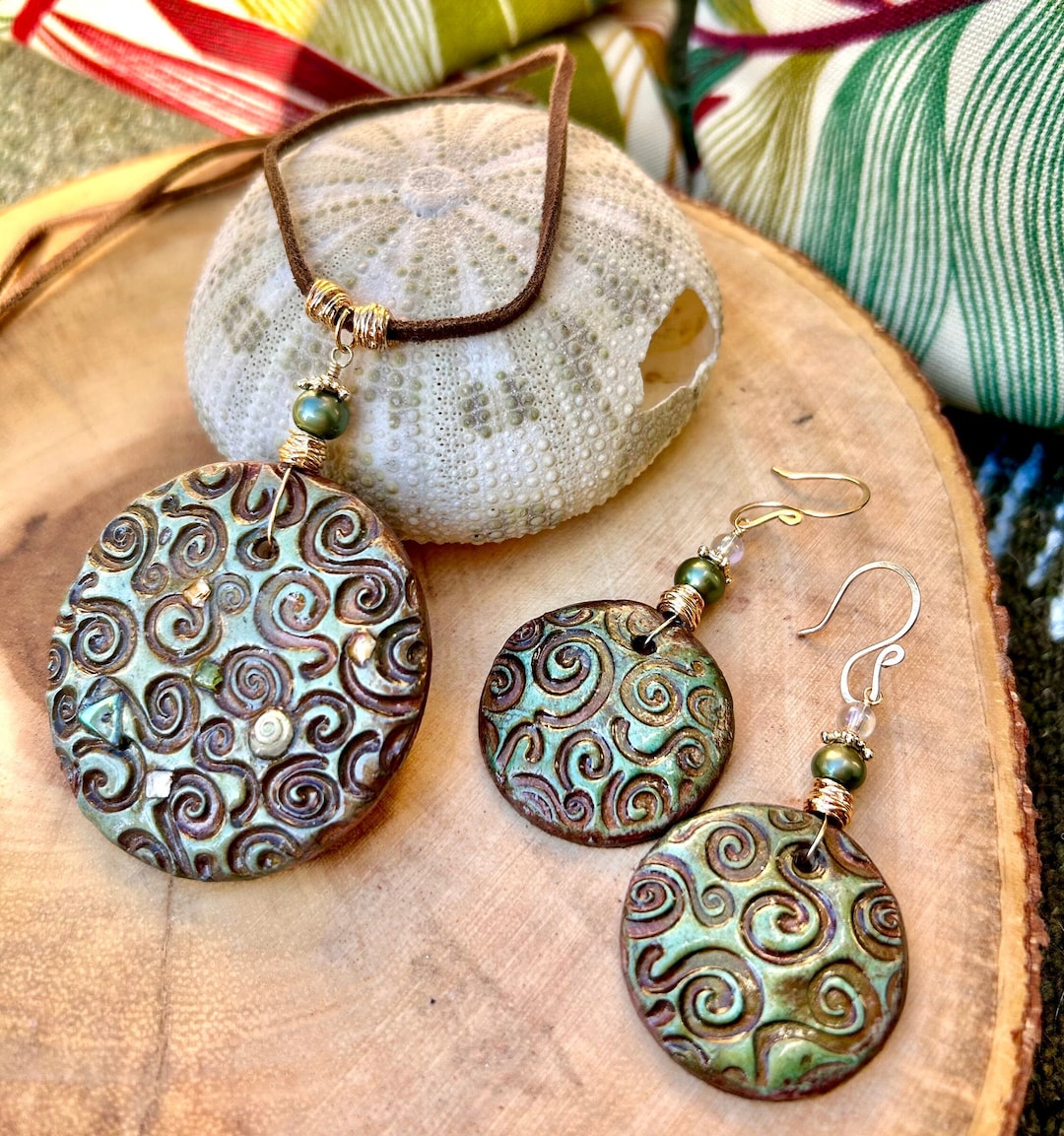 アクセサリー seya. CLAY GLASS DROP NECKLACE color_options__37629.