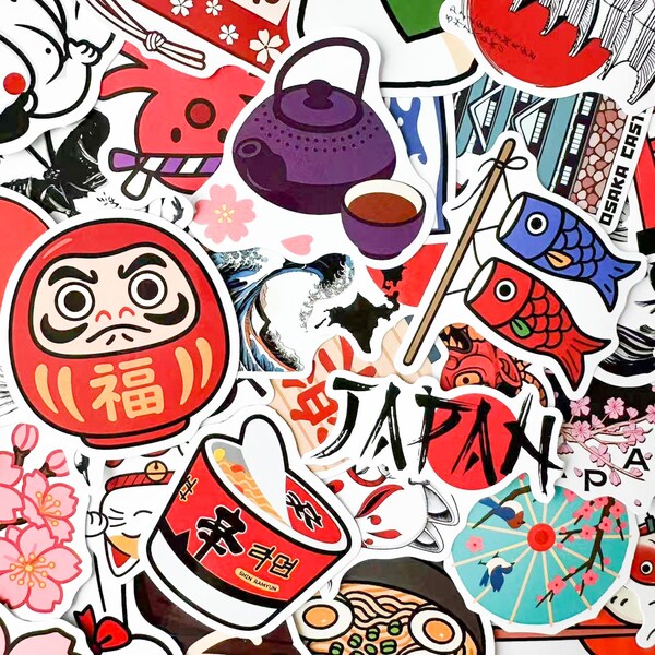 Japanese Sticker Pack - Etsy