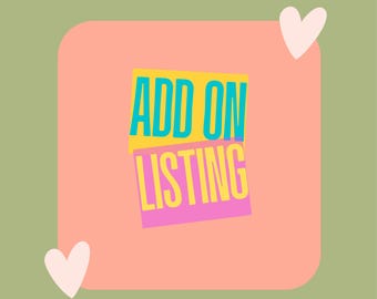 ADICIONAR LISTA - Compre isso somente se precisar de ajuda para editar seu modelo