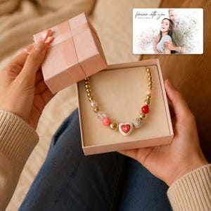 Heart Charm Jewelry, gift receiving view, photo 14.