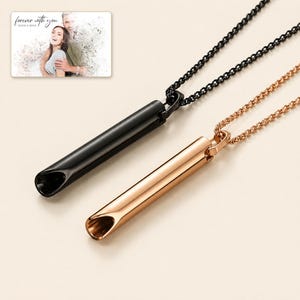 Tube Pendant Necklace, hero view, photo 1.