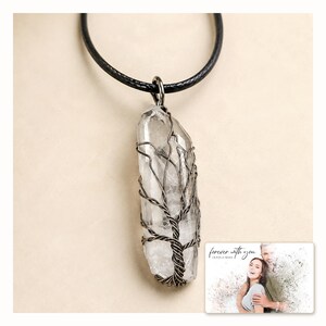 Tree Wire Pendant Necklace, catalog view, photo 2.