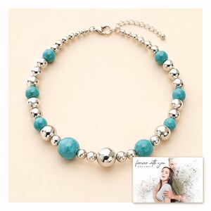 Turquoise Tone Bead Jewelry, catalog view, photo 2.