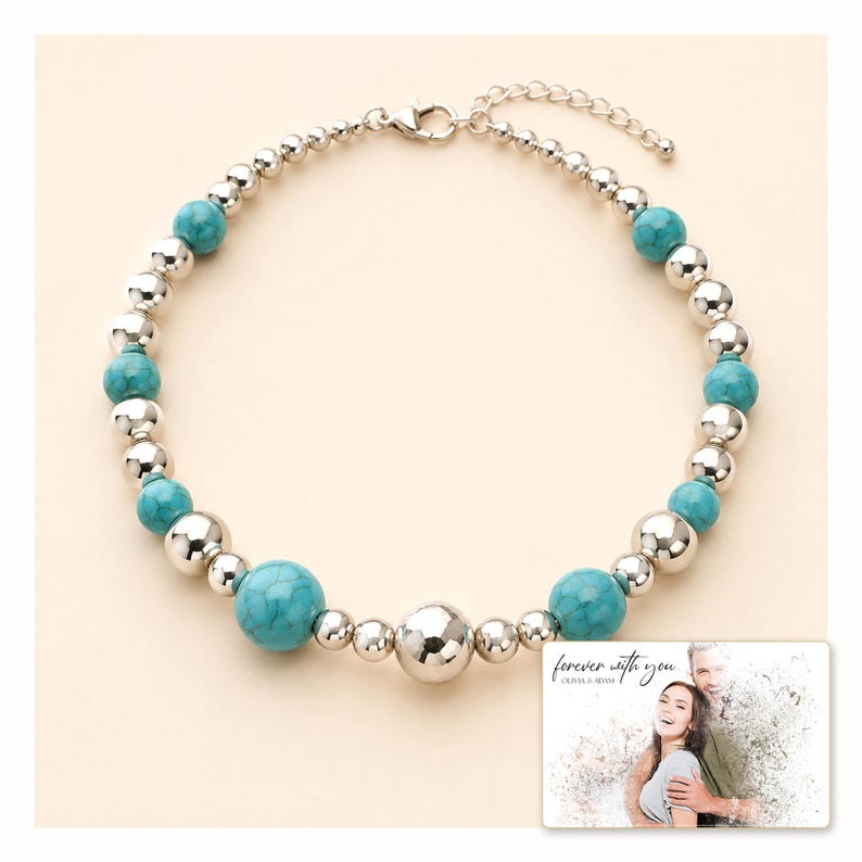 Turquoise Tone Bead Jewelry, catalog view, photo 2.