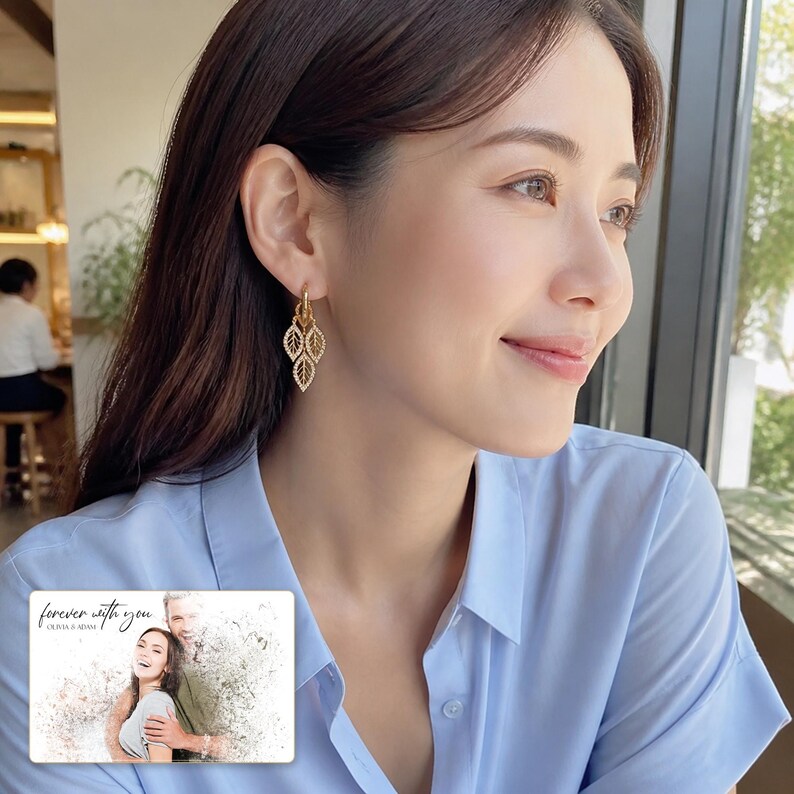 Gilded Leaf Cluster Clips shown as the main Etsy hero photograph with a clear view of the complete design.