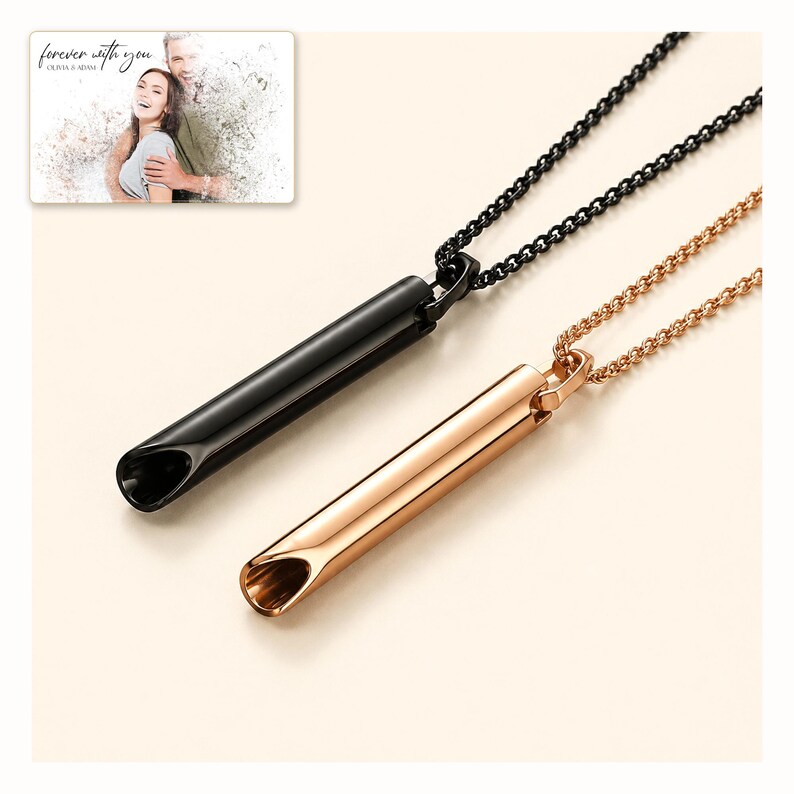 Tube Pendant Necklace, catalog view, photo 2.