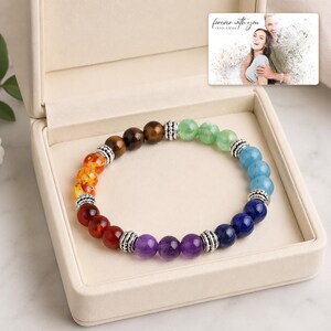 Rainbow Bead Bracelet, gift box view, photo 4.