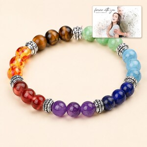Rainbow Bead Bracelet, hero view, photo 1.