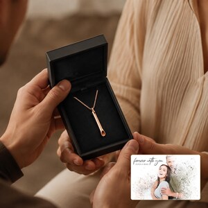 Tube Pendant Necklace, gift giving view, photo 13.