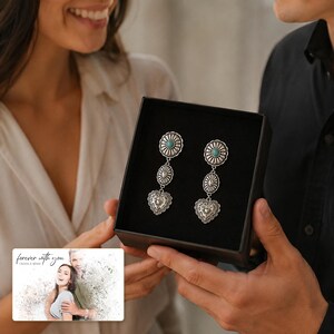 Turquoise Tone Jewelry, gift giving view, photo 13.
