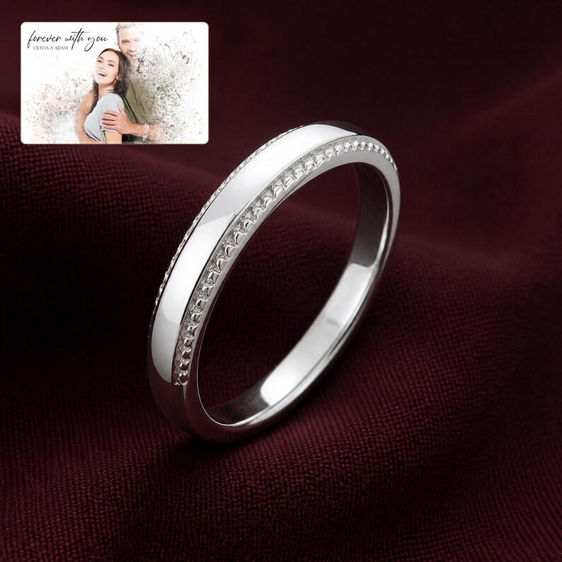 First Sight 925 Promise Rings arranged on soft ivory linen in a refined neutral flat lay.