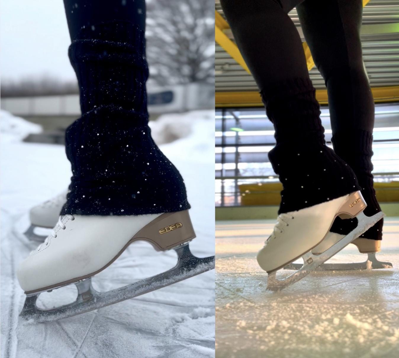 Beinwärmer Für Eiskunstlauf, Strick-Beinwärmer,  Produktbild-Vorschau 10