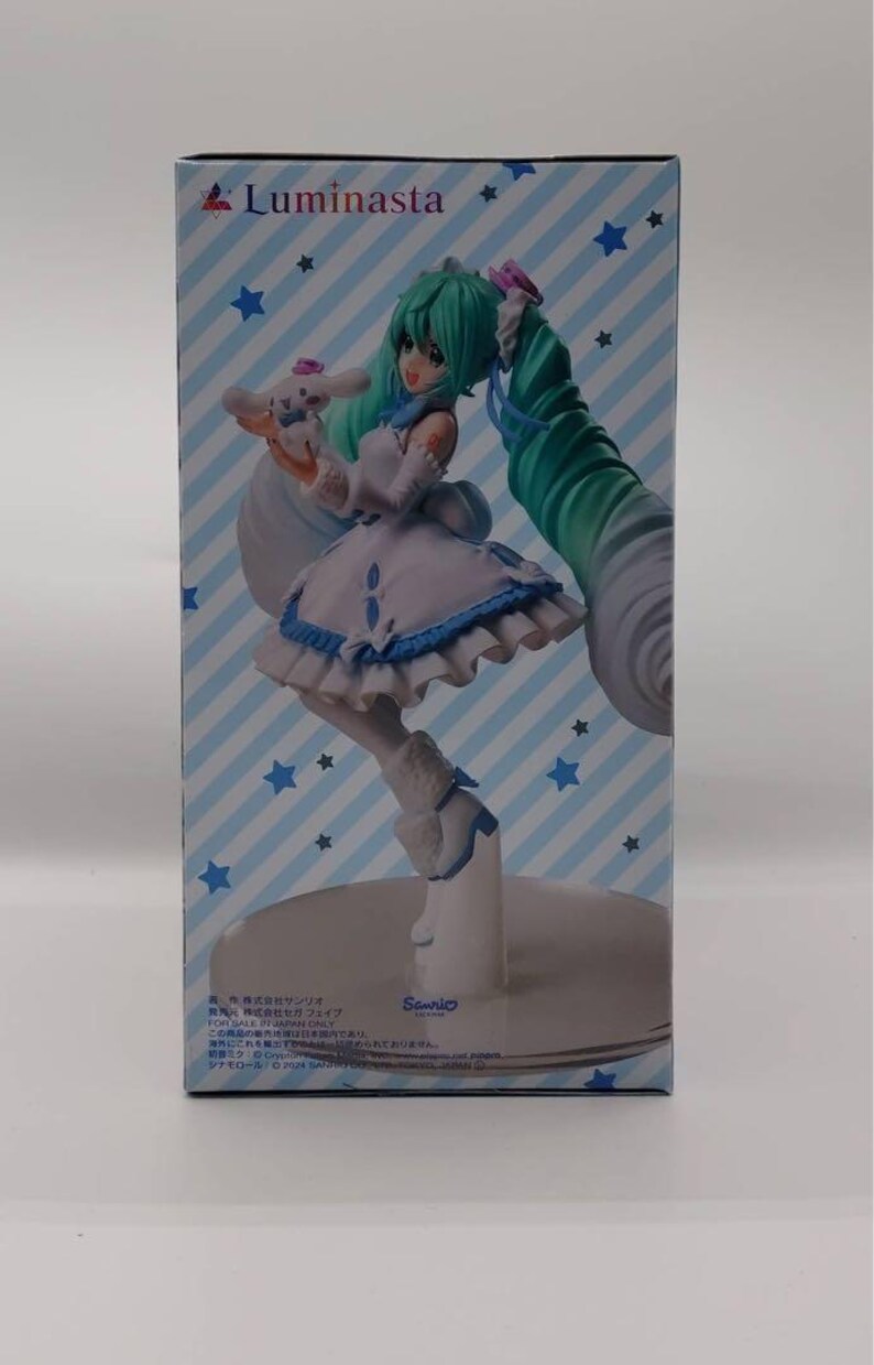 Hatsune Miku CINNAMOROLL Luminasta Figure Prim & White