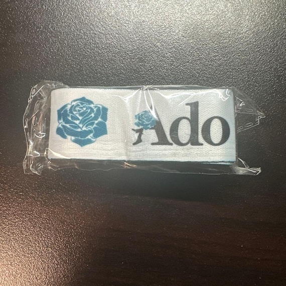 Ado Neck Strap (White) – "Mars" Japan Tour Venue Limited Gacha Prize From Japan New Kawaii Authentic