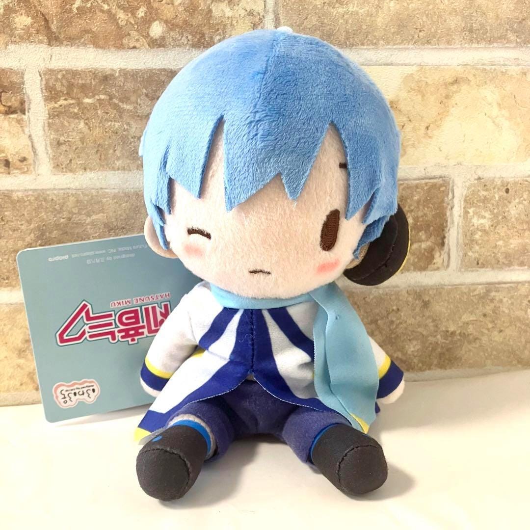 Hatsune Miku Series Fuwa Puchi Plush “KAITO” Project Sekai From Japan New  Kawaii Authentic