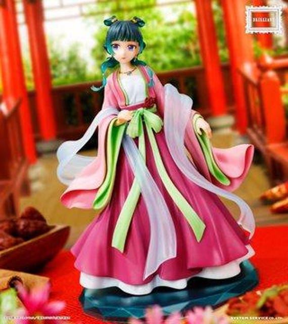 Xinchangda The Apothecary Diaries - Figura Maomao Hanfu de posición de pie, modelo de 17 cm, figura de acción de anime, colección de escritorio, regalo para los fans Xinchangda The Apothecary Diaries - Figura Maomao Hanfu de posición de pie, modelo de 17 cm, figura de acción de anime, colección de escritorio, regalo para los fans