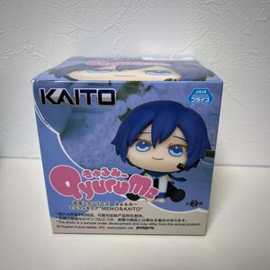 Hatsune Miku Series Qyurume Mini Figure “KAITO” Vocaloid From Japan New Kawaii Authentic