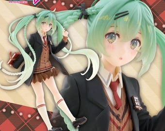 Hatsune Miku Fashion Figure Preppy TAITO From Japan New Kawaii