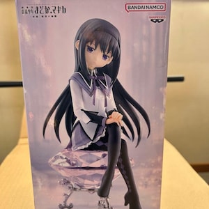 Puella Magi Madoka Magica the Movie: Rebellion Homura Akemi Figure Banpresto From Japan New Kawaii Authentic Gift