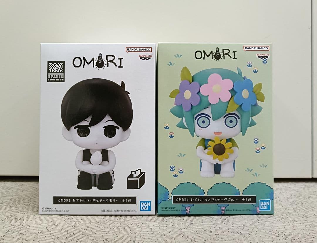 OMORI Sitting Figure OMORI & BASIL Set Banpresto From Japan New