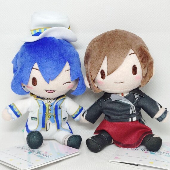 Project Sekai Kaito Meiko Fuwapuchi Mini Plush Set of From Japan New  Kawaii Authentic Hatsune Miku