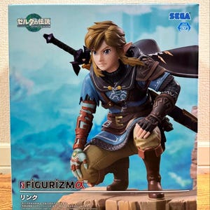 The Legend of Zelda: Tears of the Kingdom Link Figure FIGURIZMα SEGA From Japan New Authentic Kawaii