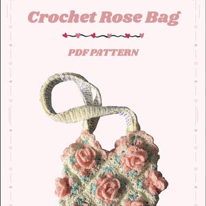 Crochet Rose Bag | PDF PATTERN