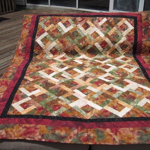 Twin Batik Quilt