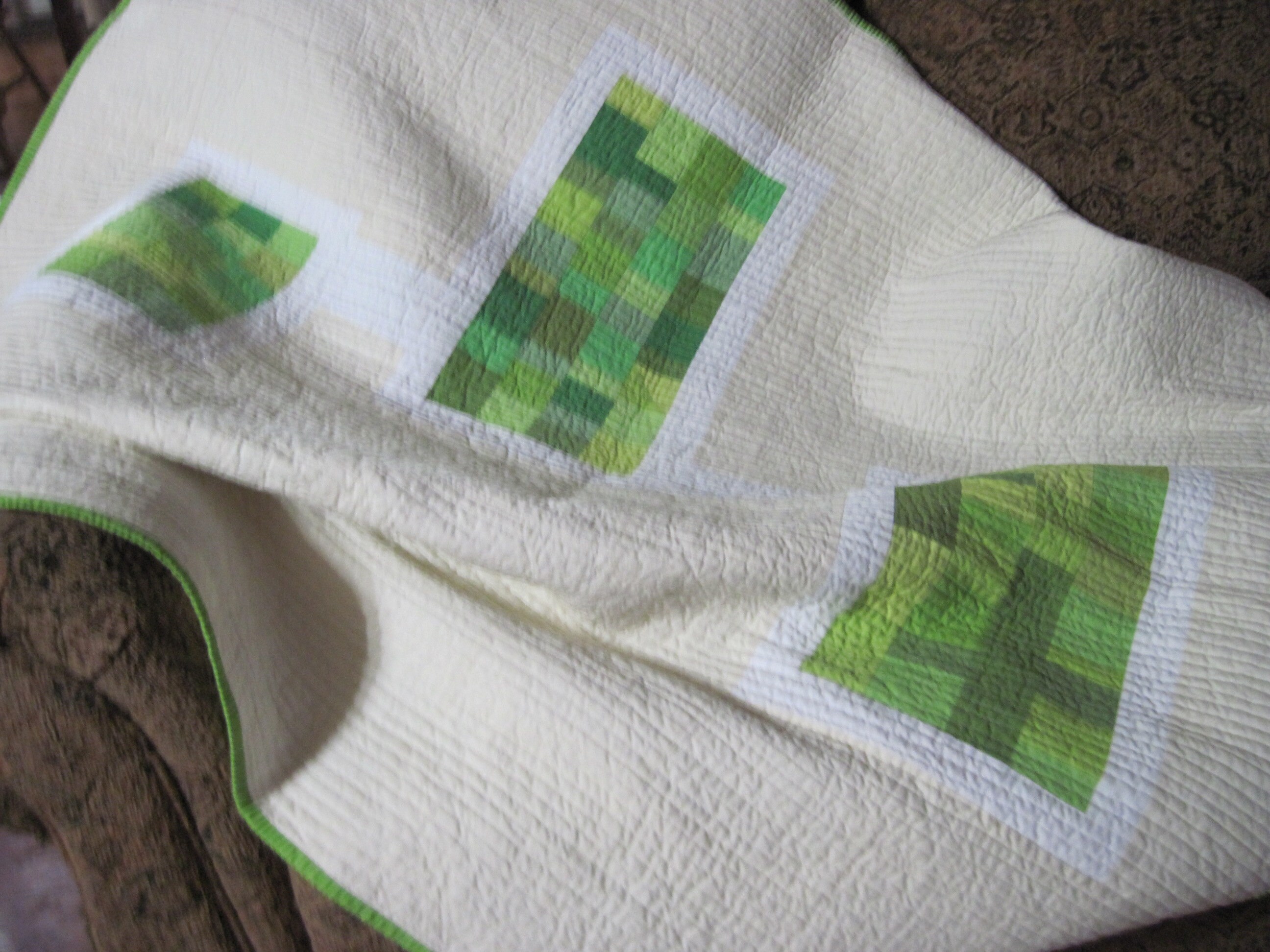 Green Quilt Baby Quilt Nursery Quilt Quilts for Sale Free - Etsy
