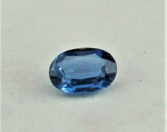 Kyanite 7x5mm .85ct Faceted Loose Gemstone Natural Untreated