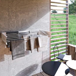 Wall Mounted Drying Rack (SIZE OPTIONS AVAILABLE)