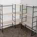 Corner Shelves -Craft show display - Portable shelves - art show display - tradeshow booth display shelves 