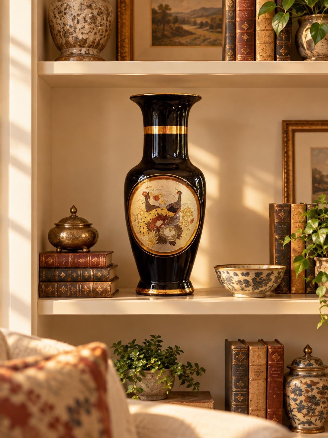 THE ART OF CHOKIN 彫金 花瓶 飾り物 Chokin Vase - Etsy