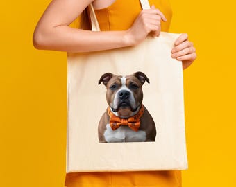 Bolsa de lona para bóxer / Mamá bóxer / Bóxers / Regalos para bóxer / Regalos para mamás de perros / Bolsas de lona / Regalos para amantes de los perros / Bolsa de lona para perros