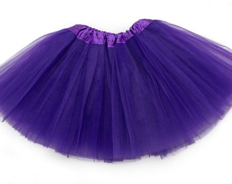 purple tutu skirt for toddlers