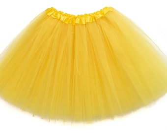 yellow tutu skirt for baby girl