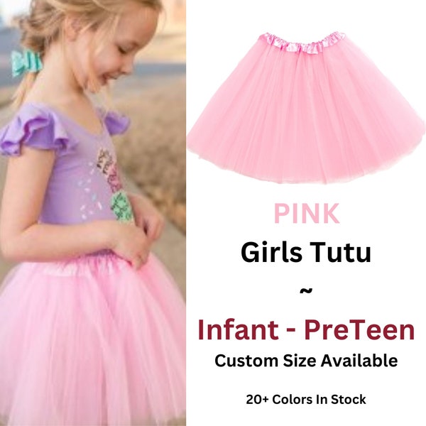 Tutu, Pink tutu, tutus for girls, tulle skirt, girls tutu, costume, granddaughter gift