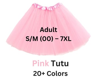 Tutu, Pink adult, teen tutu, womens tutu, plus size, adult tulle skirt, costume, engagement, cosplay