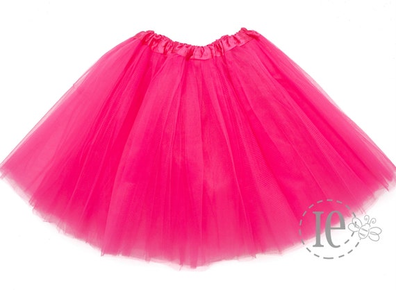 plus size hot pink tutu