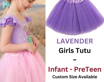 Tutu, Lavender tutu, tutus for girls, tulle skirt, girls tutu, costume, granddaughter gift