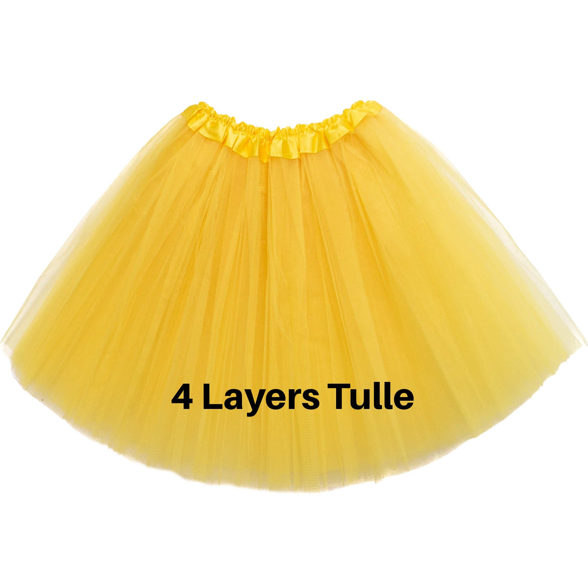 yellow womens tutu