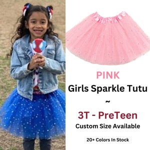 Tutu, Star Tutu, Pink Tutu, Sparkle Tutu, tulle skirt, toddler tutu, tutus for girls, birthday gift