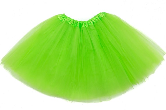 Lime 4-Layer ADULT Tutu tutu skirt for women running tutu | Etsy