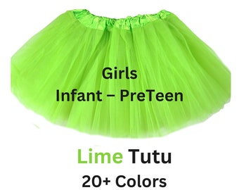 Tutu, Lime tutu, tutus for girls, tulle skirt, girls tutu, costume, granddaughter gift