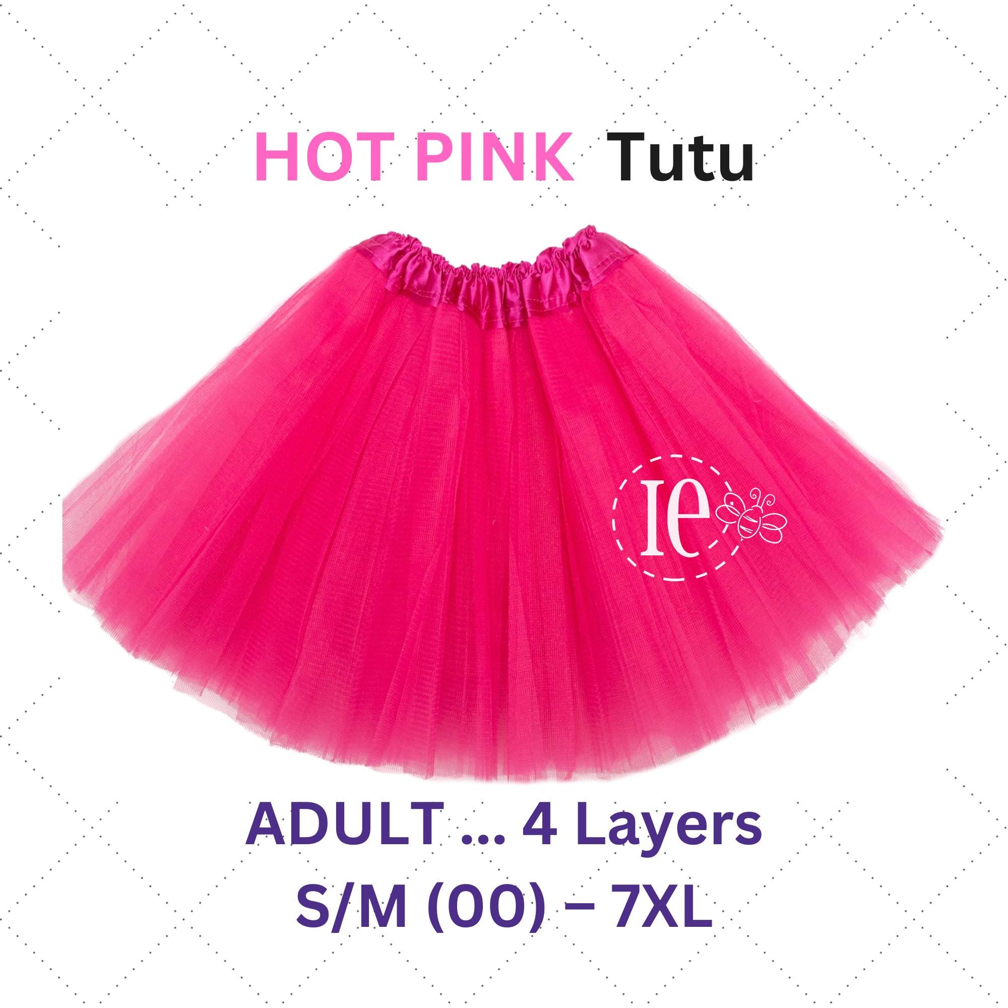 Hot Pink Tulle Dress Women - Etsy