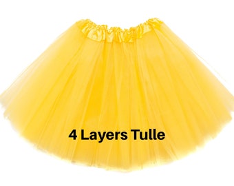 yellow tutu, Tutus for girls, tulle skirt, dress up, costume, granddaughter gift